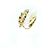 Orecchini Chanel G23C design a conchiglia con marchio Coco in strass - vista 3
