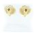 Orecchini Chanel G23C design a conchiglia con marchio Coco in strass - vista 4