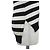 Autre Marque Daisy Lin para Foxey 100% Seda Tejida Negro Blanco roto - vista 4