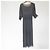 Autre Marque Abito con pieghe smock FURFUR Grigio