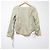 Autre Marque Giacca Camicia Senza Collo INSCRIRE Beige - vista 2