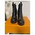 Botas Louis Vuitton de piel negra Negro - vista 3
