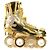 Chanel Coco Rollschuh Brosche Golden