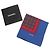 Timeless Foulard in seta CHANEL vintage Rosso Blu - vista 2