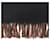 Fendi FXT252 Cashmere Blend Zucca Print Scarf Brown Black  - view 7