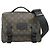 Borsa a Spalla LV Trail Monogram Macassar di Louis Vuitton Nero Monogramma