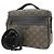 Borsa a Spalla LV Trail Monogram Macassar di Louis Vuitton Nero Monogramma - vista 2