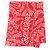 Chal de lana virgen con estampado de logo Balenciaga Roja Crudo