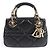 Borsa mini Cannage Lady Christian Dior Nero