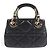 Borsa mini Cannage Lady Christian Dior Nero - vista 3