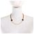 Collana choker in perle glitter Coco Mark Star di Chanel C24C Bianco D'oro - vista 2