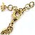 Collana choker in perle glitter Coco Mark Star di Chanel C24C Bianco D'oro - vista 7