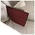 Borsa Pouch Chloé WOODY in Lino e Pelle Marrone Beige - vista 13