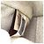 Borsa Pouch Chloé WOODY in Lino e Pelle Marrone Beige - vista 14