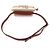 Borsa Pouch Chloé WOODY in Lino e Pelle Marrone Beige - vista 4