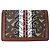 Billetera compacta con cadena Burberry TB con estampado total Castaño - vista 2