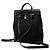 Hermès Schwarzer Toile Herbag GM Rucksack - Ansicht 2