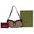 Borsa a spalla Gucci Mini GG Supreme Moon Side Web marrone Beige - vista 12
