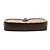 Borsa a spalla Gucci Mini GG Supreme Moon Side Web marrone Beige - vista 3