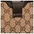 Borsa a spalla Gucci Mini GG Supreme Moon Side Web marrone Beige - vista 6