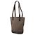 Céline Borsa a secchiello in tela Macadam Celine marrone Marrone scuro - vista 2