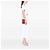 Dior Crossbody Vertical Diorama in agnello rosso con borchie - vista 10