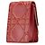 Dior Crossbody Vertical Diorama in agnello rosso con borchie - vista 2