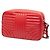 Borsa a tracolla Diagramme in pelle di vitello rossa Prada Red - view 2