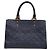 Borsa a spalla Monogram Empreinte Three PM di Louis Vuitton Rosso Blu navy - vista 3