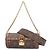 Borsa a Spalla Papillon Trunk Monogram Louis Vuitton Marrone