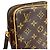 Borsa a Spalla Monogram Danube di Louis Vuitton Marrone - vista 12