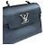 Borsa a Spalla Lock Me Ever MINI di Louis Vuitton Nero - vista 11