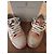 Sneakers Brunello Cucinelli in pelle Salmone Beige Oro Arancione - vista 11