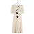 Lk Bennett Ecru silk dress