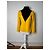 Maglione a collo alto vintage Dior nero e giallo M - vista 10