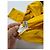 Maglione a collo alto vintage Dior nero e giallo M - vista 8