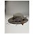 Vintage Jil Sander Wool Feather Hat Grey - view 8