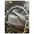 Borsa a mano Chanel in velluto e cotone nero Argento - vista 6