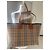 Burberry Tragetasche aus Stoff Schwarz Beige Rot Aus weiß - Ansicht 2