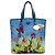 Borsa Tote Prada blu in nylon e pelle Saffiano B4605C Blu chiaro