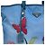 Borsa Tote Prada blu in nylon e pelle Saffiano B4605C Blu chiaro - vista 7