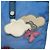 Borsa Tote Prada blu in nylon e pelle Saffiano B4605C Blu chiaro - vista 8