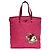 Borsa tote Prada rosa in nylon e pelle Saffiano B4605C - vista 2