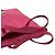 Borsa tote Prada rosa in nylon e pelle Saffiano B4605C - vista 9