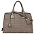 Bolso tote 2 en 1 de cuero nappa gris Prada Castaño