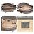Bolso tote 2 en 1 de cuero nappa gris Prada Castaño - vista 3
