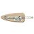 Fermaglio in satin con strass Miu Miu Beige - vista 6