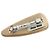 Fermaglio in satin con strass Miu Miu Beige - vista 7