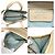 Borsa tote in pelle beige Salvatore Ferragamo - vista 5
