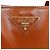 Tote Prada Orange Patentleder 2-Wege-Handtasche - Ansicht 7